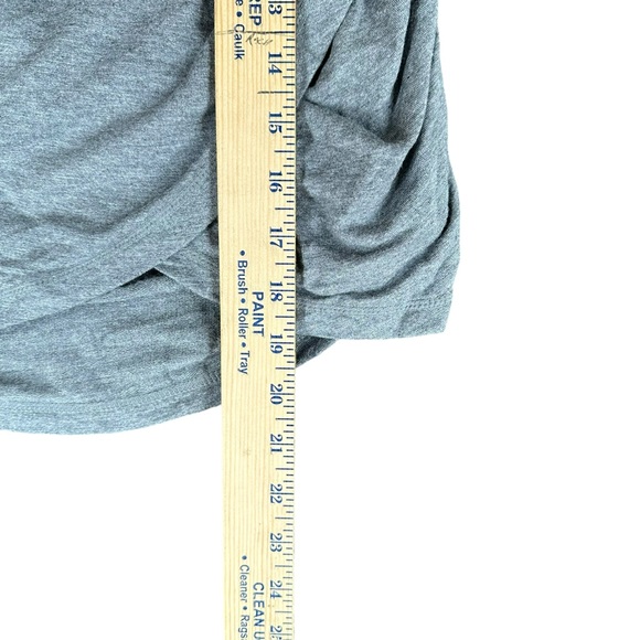 Nicole Miller NWT Women’s S Small Gray Drapey Ruched Stretch Skirt Active - Picture 10 of 14